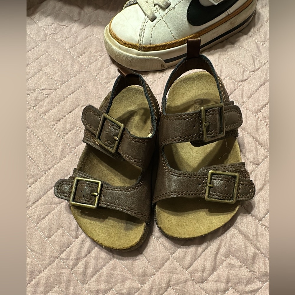 Brown Kids Sandals